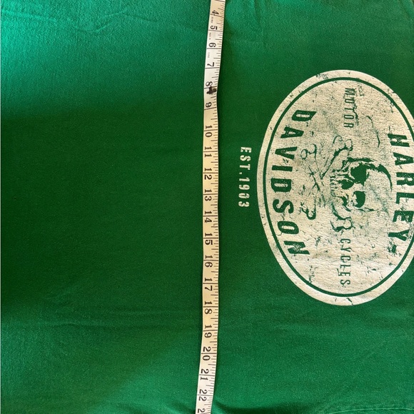 Harley-Davidson Green Men's T-Shirt XL - Picture 7 of 8